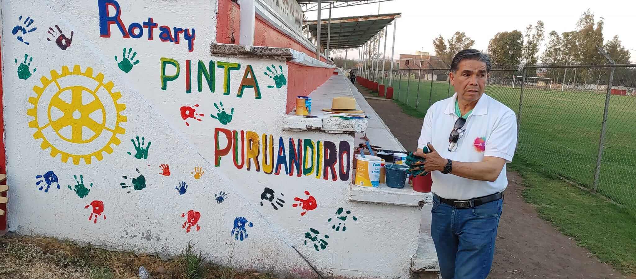 Obra de servicio Rotary Club Puruándiro 3