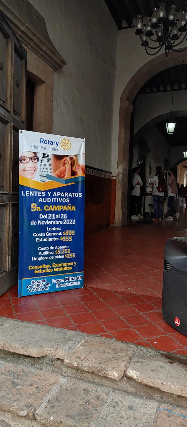 Obra de servicio Rotary Club Puruándiro 4